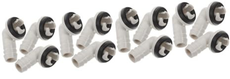 Alipis 12pcs Split Ac Drain Hose Connector Air Conditioner Drain Hose Elbow Fitting Compatible