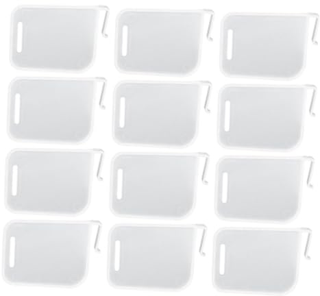 12Pcs Adjustable Fridge Side Door Dividers - Multi-Functional Organizer for Refrigerator and Freezer Space-Saving Storage Solution for Drinks Milk and Spices