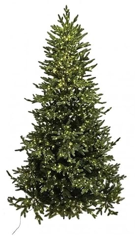 Albero di Natale Anthony 210cm - 2000 led integrati - Realistico - Ap. ad ombrello - XONE
