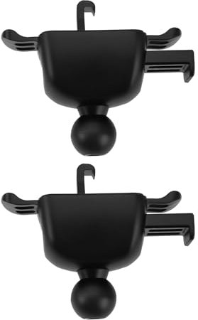 Be In Your Mind 2 Stück Auto Lüftung Navigationshalterung 360° Auto Lüftungsgitter Navigation Halterung Kompatibel mit Garmin Nuvi 2457 LMT 2497 LMT 2557 LMT