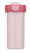 Mepal - Gourde Campus - Gobelet pour Boire - Gourde Étanche pour Enfants - Tasse pour Boire Réutilisable - Sans BPA et Lavable au Lave-Vaisselle - 300 ml - Cool pink