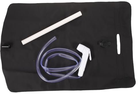 YARNOW Portable Camping Shower Bag Outdoor Shower Kit Easy Setup for Outdoor Camping Trips
