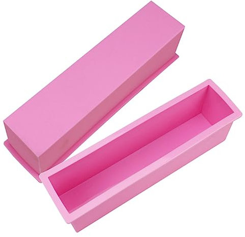 SEWOART Flexible Rechteckige Hitzebeständige Silikonform Für Seifenherstellung Und Kuchenbacken Groß Antihaftbeschichtet Flexibel Geeignet Für Ofen Mikrowelle Spülmaschine Hobbybastler Bpa
