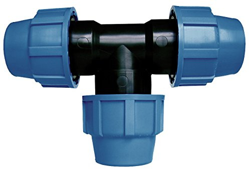 Cornat Bewässerungssystem T-Stück PE-Rohr, Ø 32 mm, Polypropylen, für Kaltwasser, 32 x 32 x 32 mm Mehrfarbig