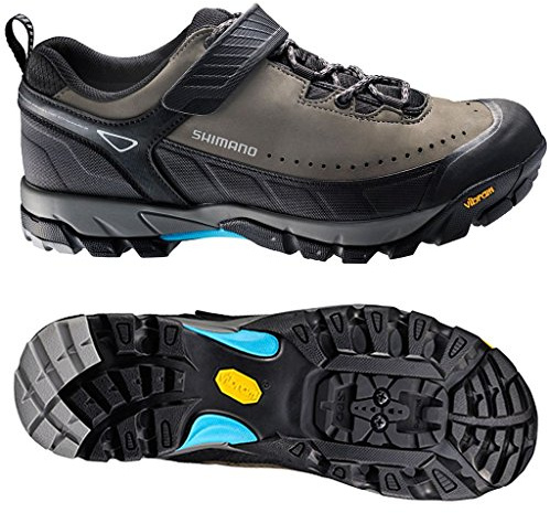 Shimano Erwachsene Fahrradschuhe XM Radschuhe SH-XM7 SPD Versenkt Gore Tex Vibram, Grau, 47 EU