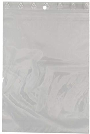 Lot de 50 Sachets 150 x 200 mm fermeture zip Transparent - Sachet fermeture zip 15 x 20 cm 50µ sac plastique compatible alimentaire et congélation de marque UNIVERS GRAPHIQUE REF UGS13-50