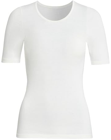 Susa Damen Angora Spenzer S8010810 Thermounterwäsche - Oberteil, Weiß (Wollweiß S122), L EU