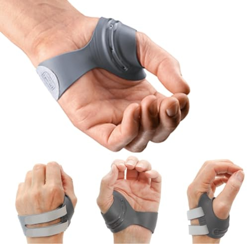 PUSH MetaGrip CMC Thumb Brace for Arthritis Pain Relief | Thumb Stabilizer & Support for CMC Joint Osteoarthritis Pain | Adjustable & Comfortable (Left Hand, Medium)