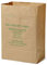 La Cordeline Lot de 10 sacs Déchets Verts 100L en papier Kraft