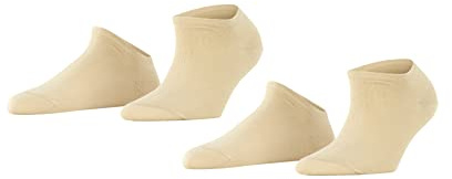 ESPRIT dam Uni 2-Pack Ankelstrumpor bomull andningsaktiv