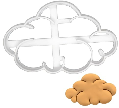Flauschige Wolke Ausstechform, 1 Teil, Bakerlogy