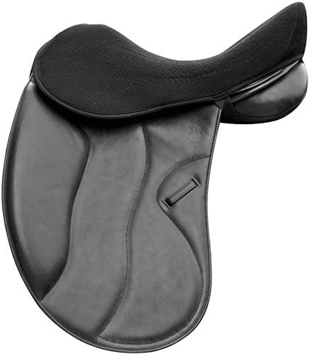 Acavallo Sattelsitzpolster Gel-Dressur schwarz L (17,5