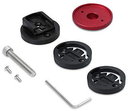 kwmobile Halterung kompatibel mit Garmin Edge/Bryton Rider/CatEye - Fahrrad Halter Fahrradcomputer - Vorbauhalterung Steuerrohr Top Cap