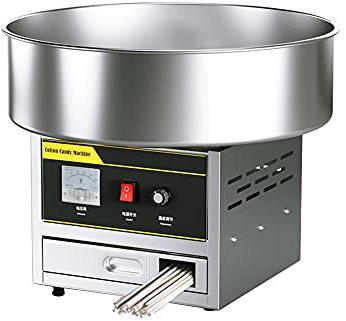Mini-Zuckerwattemaschine,Automatische Zuckerwattemaschine,1200W Kommerzielle Zuckerwattemaschine,Elektrische Zuckerwattemaschine,für Geburtstagsfeiern,Feste und Hochzeiten,32x32x41.5c