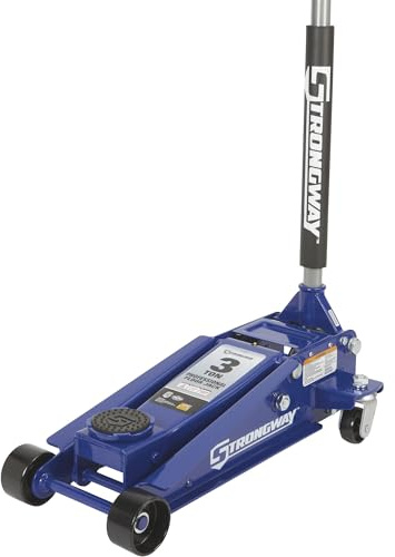 Strongway Professional Service Floor Jack — 3-Ton Capacity