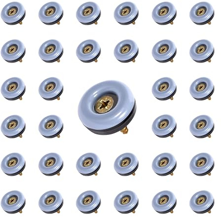 SIMALA Chair Leg Floor Protectors for Furniture Feet, 5mm Thick for Increased Durability. 32 Pack Ideal Floor Protector Pads for Hard Surfaces & Carpet (25mm)