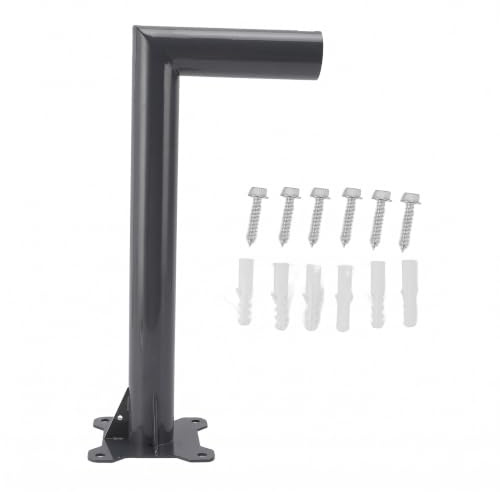 Long Wall Mount Kit for Starlink, Aluminum Alloy Starlink Mounting Kit, Heavy Duty Starlink Pole Mount for Roof Wall Satellite Internet (Long 62x2cm / 24.4x0.8in)