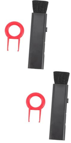 Housoutil 2St Tastatur reinigungsbürste Screen Cleaning Brush pc Duster Staubentferner für Tastaturen Haushalt Staubentfernungswerkzeug Hörmuschel Rechner Klaviatur Plastik