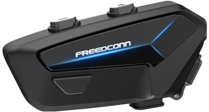 FreedConn FX PLUS Motorcycle Intercom Bluetooth Headset, 16 Persons 1Miles /1600 Meters Communication Device Motorbike Intercom Talk While Listening to Music Sharing IP67