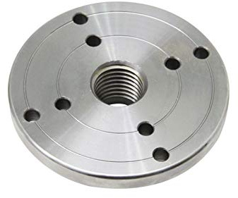 Drehbank-Futter， 4 Zoll 100 mm Drechselfutter-Planscheibe M33 x 3,5/1 Zoll x 8TPI Gewinde-Planscheibe, Drehwerkzeuge for die Holzbearbeitung(1inch X 8TPI)