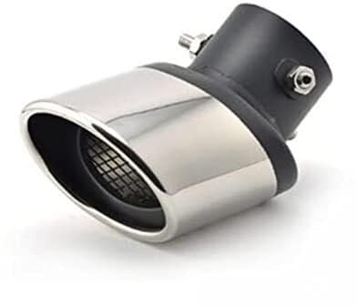 Auto Auspuff Endrohr Schalldämpfer Edelstahl Schwanz Kehle Für Smart Für Fortwo Für Forfour 450 451 453 Auto-Auspuffblende(‎1)
