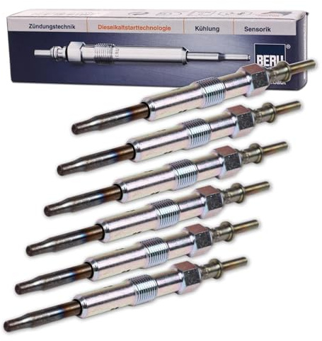 6x Beru Glühkerze | GN003 Kompatibel mit E-Klasse (W210),E-Klasse (W211),E-Klasse T-Model (S210),E-Klasse T-Model (S211),S-Klasse (W220, V220)