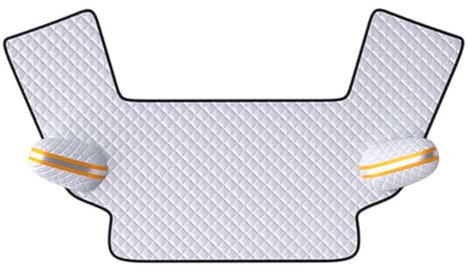 AAWEI Frontscheibenabdeckung für Opel Vivaro 2001-2022 2023 2024 2025 A B C,Windschutzscheibenabdeckung,Autoscheibenabdeckung,Windschutzscheibe Abdeckung Sommer/Winter,Mit Magnetfixierung,Faltbar