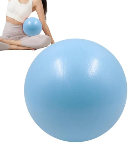 Pilatesboll – PVC träningsutrustning | Yoga Stretching Fitness | Lätt PVC-boll, stödjer pilates, yoga, stretching och kärnfokuserade träningsrutiner.