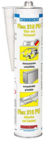 WEICON Flex 310 PU 300 ml weiß – Montagekleber & Dichtstoff für Holz, Metall, UVM