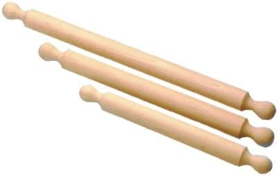 Panetta casalinghi - Mattarello in Legno, Beige, 4 x 32 cm, Legno, Beige, 4 x 70 cm