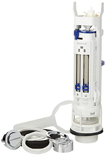 Geberit 282.350.21.2 Impuls 290 Dual Flush WC-Ventil und Chrom Push Button – Mehrfarbig