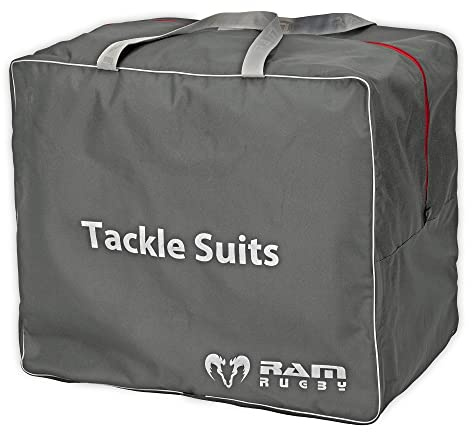 Ram Rugby Tackle Suit Carry Bag - Holds up to 6 Tackle Suits - 70cm x 60cm x 55cm