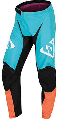 Answer Racing A22 Syncron Prism Youth Boys Off-Road Motorcycle Pants - Astana/Rhodamine Red/Hyper Orange / Y20
