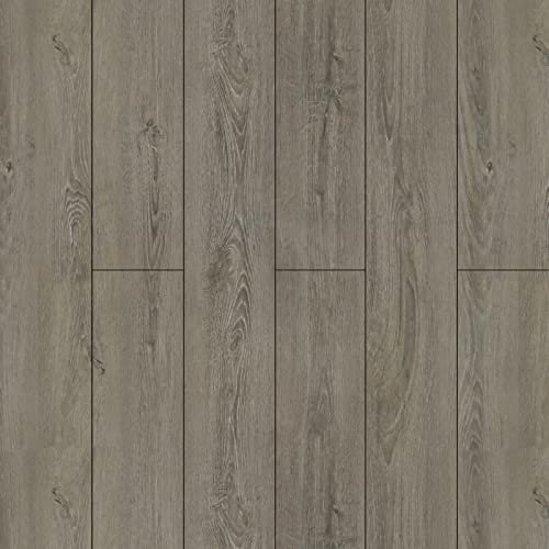 CiCiwind Vinyl Flooring Self Adhesive 15×90cm 12pcs Brown Wood Effect Peel and Stick Floor Tiles for Bathroom Kitchen Living Room Bedroom