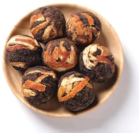Boules de thé noir aux écorces d'oranges,Thé noir, 100% naturel