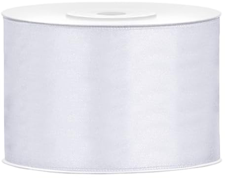 Satinband, urval av 25 färger och 6 bredder på 3, 6, 12, 25, 38 och 50 mm, dekorband som dekoration för bröllop, pyssel, presentinslagning