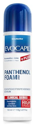 Evocapil Plus Spray Mousse Panthénol Après Greffe de Cheveux - Sans Parfum - Blanc - Adultes - Unisexes-Adultes - Soins Postopératoires Après Greffe de Cheveux