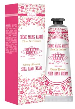 INSTITUT KARITE PARIS Cherry Blossom Shea Butter Hand Cream30ml | Notes of Cherry Blossom Light Nourishing Hand Cream