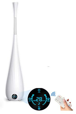 Humidificador 5.5L Humidificador De Pie De Gran Capacidad Dormitorio Silencioso para El Hogar Humidificador De Niebla Grande Mujeres Embarazadas Y Bebés Difusor De Aroma Purificador De Aire Humidifica