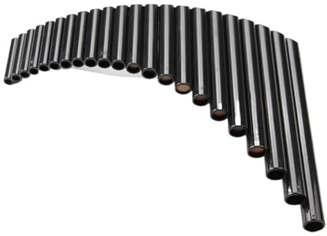 Panflöte Konzert PanFlute 22 Rohre ABS Panflöte G-Taste Rechts/Links Hand Schwarz Farbe Musikinstrumente Stimmbare Flauta Xiao(L)