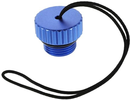 TOGEVAL Scuba Tank Cap Protector Threaded Plug Blue Diving Valve Cover Dust Cap for Diving Standard Air Tanks and Snorkeling