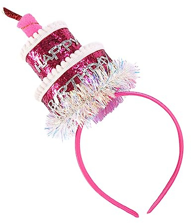 NULYLU Partyhüte Geburtstag Stirnband Kinderparty-haarreif Dekoratives Kinderstirnband Lustiges Haar-accessoire Partyzubehör