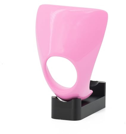 Sissy Peniskäfig mit Chastity Panties Panel, Keuschheitskäfig Herren Sexspielzeug mit 4 Großen Rings Passend für die Meisten Standard Cock Cage, Hohes und Atmungsaktives Design (P05-Pants Plate)