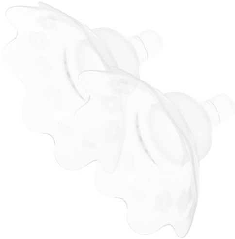 HANABASS 2 Coppette Protettive per Allattamento Silicone Set Design Lifelike per Facilità Uso e Comfort Durante Allattamento per Prevenire Ragadi e Inconvenienti