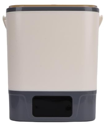 Qcwwy 10L Tragbare Waschmaschine, Vollautomatische Mini -Waschmaschine Kleine Kleiderwaschmaschine mit Spinkorb, Geeignet für Wohnheimwohnungen Apartments (EU-Stecker)
