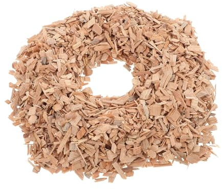Alasum Hickory BBQ Wood Chips Naturholz Räucherchips für Grill Smoker Holzkohle Gasgrill Vielseitig Einsetzbar für Fleisch Steaks Brisket Aromatische Rauchentwicklung Outdoor Cooking