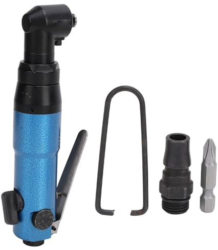 Destornillador neumático de mano, destornillador neumático de ángulo recto de acero de aleación de 9000RPM, cerámica de vidrio