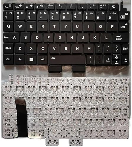 SONGOZD Clavier américain pour Netbook OneMix 3, Mix 3S, 3Pro A09E i7-1051Y, i5-10210Y (sans Cadre, Anglais)