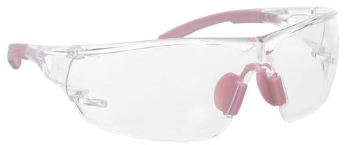 GLEAVI Lunettes de Sécurité Anti-Buée et Coupe-Vent Transparentes Protection Oculaire Légère et Résistante Lunettes Anti-Poussière pour Moto Chantier et Activités Extérieures Couleur