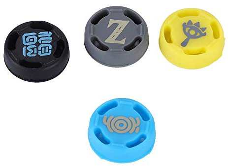 Cocoarm Cover per Impugnatura in Silicone 4 Pezzi, Cappucci per Joystick Rigidi in Silicone per Controller Pro, Impugnature per Pollice Antiscivolo con Protezione Bilanciere per un Comfort di Gioco